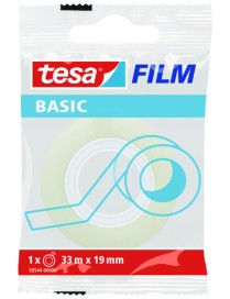 CINTA ADHESIVA TRANSPARENTE 33X19 TESA BASIC
