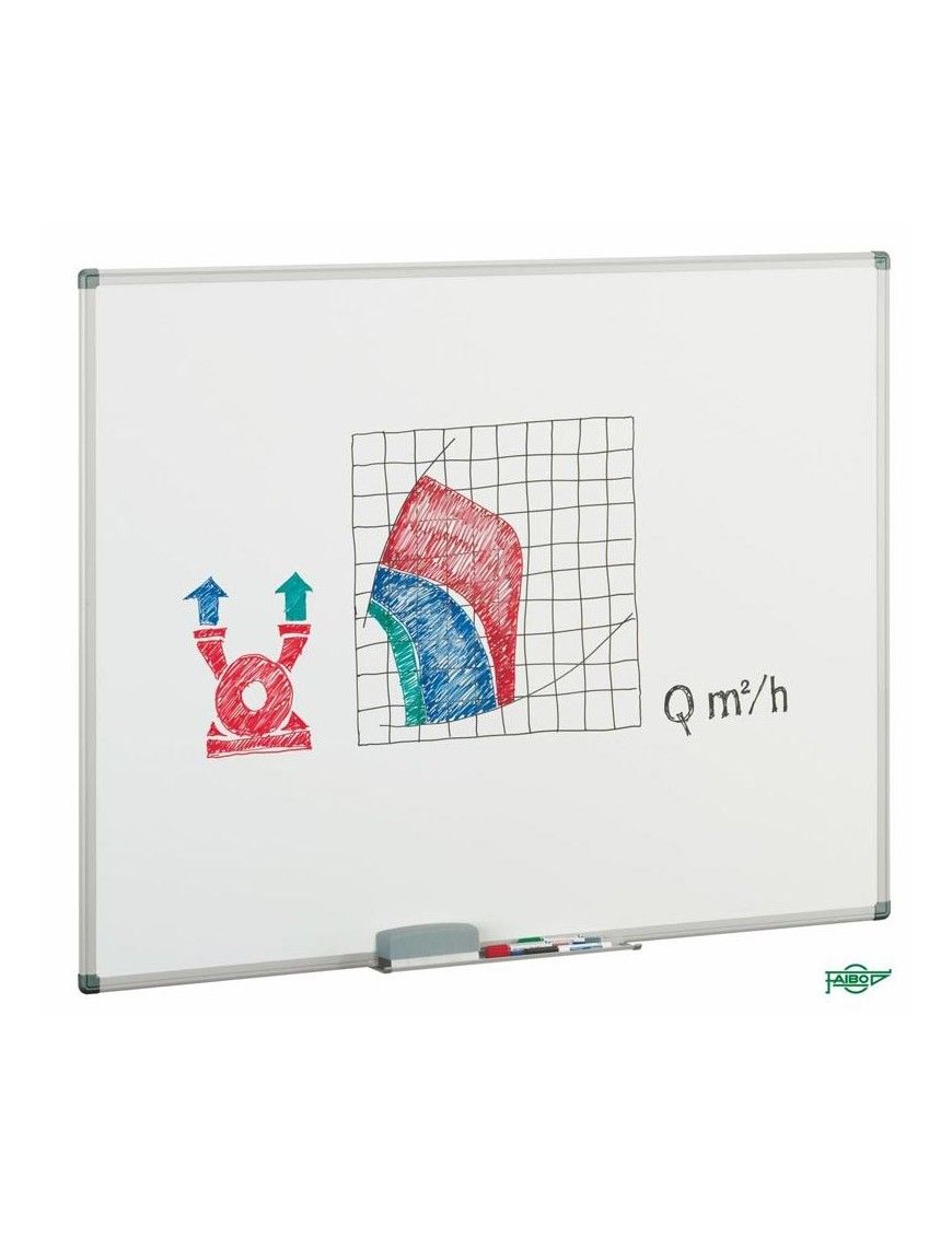 PIZARRA BLANCA 122X150 MARCO ALUMINIO 11-4