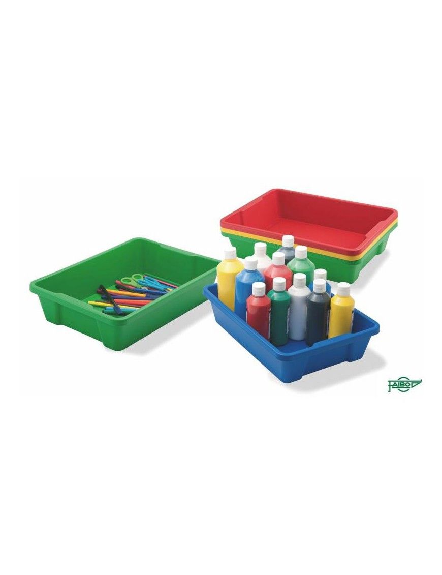 CAJON BANDEJA ESCOLAR MULTIUSO VERDE FAIBO 789-04