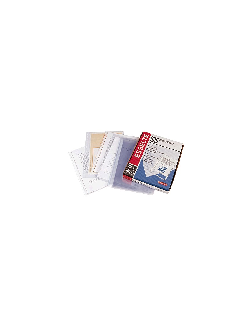 FUNDA MULTITALADRO FOLIO ESSELTE 16T 80MIC 46134