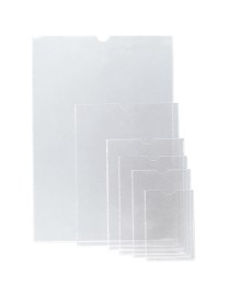 FUNDA UÑERO TRANSPARENTE FOLIO GRAFOPLAS