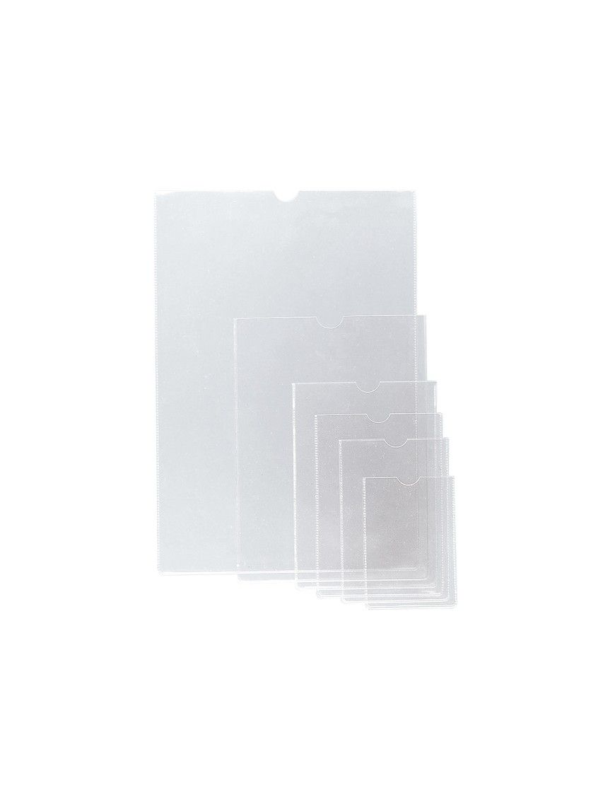 FUNDA UÑERO TRANSPARENTE FOLIO GRAFOPLAS