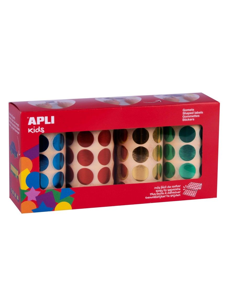 ROLLO GOMET APLI 20 METALIZADO SURTIDO