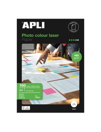 PAPEL FOTOGRAFICO GLOSSY LASER 160 GRS 100 HOJAS