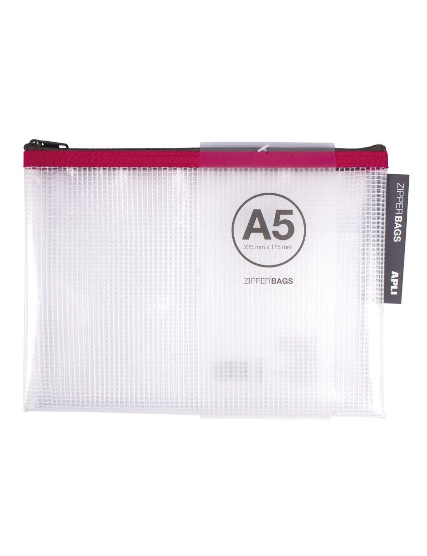 BOLSA ZIPPER A5 SURTIDO