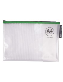 BOLSA ZIPPER BAG A4 COLORES SURTIDOS