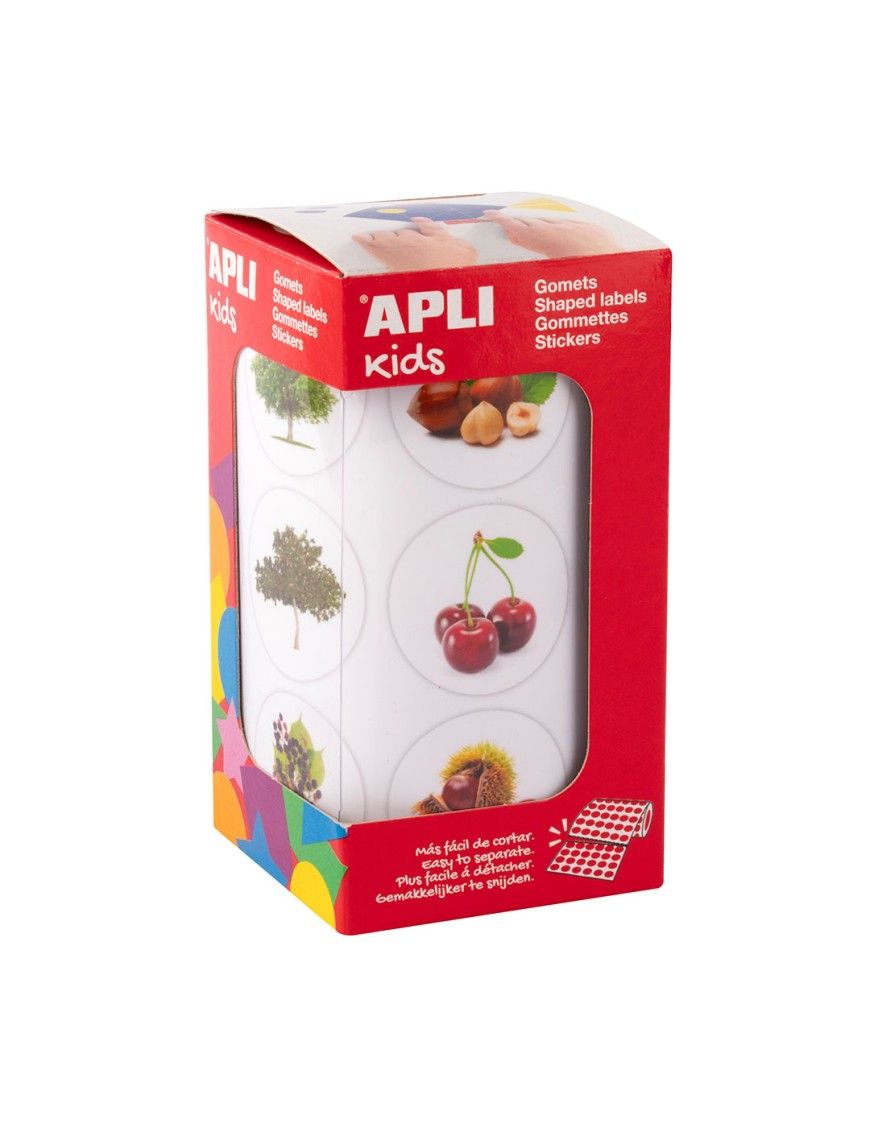 PACK ROLLOS TEMATICOS ARBOLES Y FRUTOS