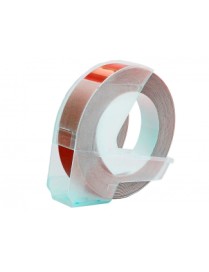 CINTA DYMO 3 MTS.X 9 MM.ROJA.
