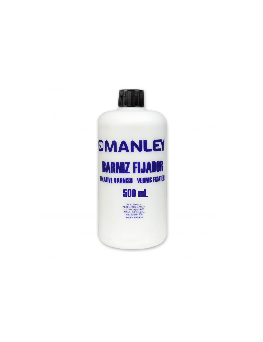 MANLEY BOTELLA BARNIZ FIJADOR 500 ML.