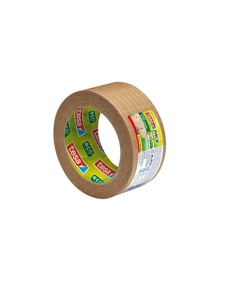 CINTA EMBALAR PAPEL ULTRA STRONG TRANSP.25X50