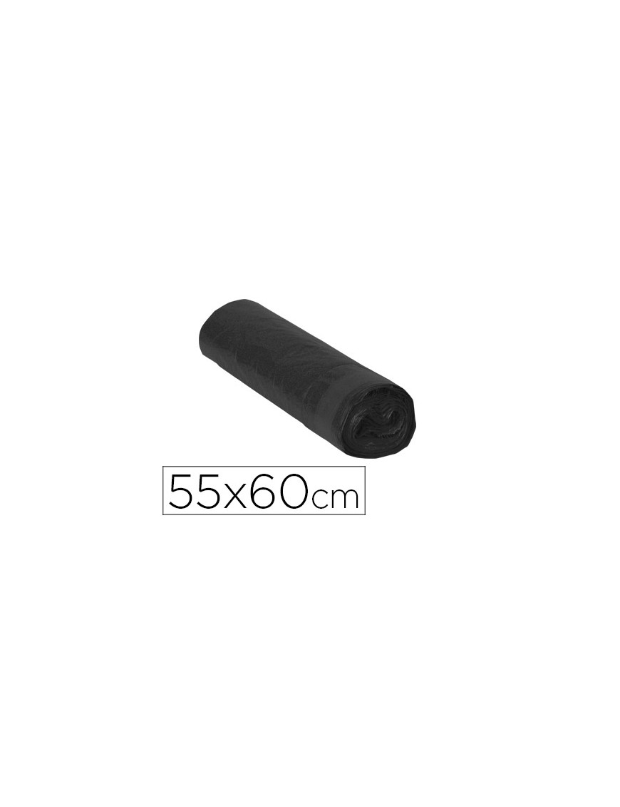 PACK 15 BOLSA BASURA NEGRA 55X60 Q-CONNET AUTO CIE