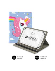 SUBBLIM Funda Tablet TRENDY CASE UNICORN 10.1"