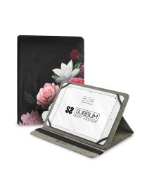 SUBBLIM funda de tablet Trendy Case Rosas 11"