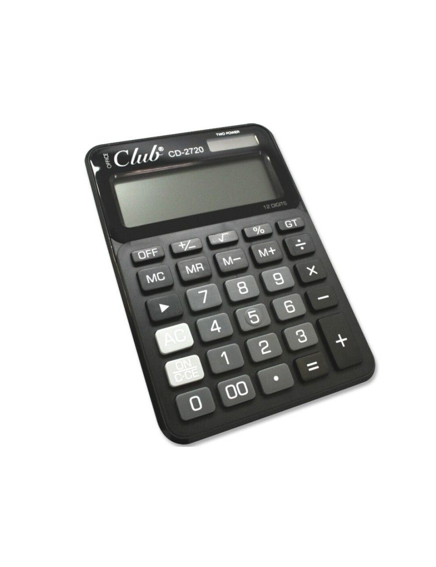 CALCULADORA OFFICE CD-2720 NEGRO