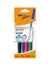 BLISTER 4 ROTULADORES VELLEDA 1741