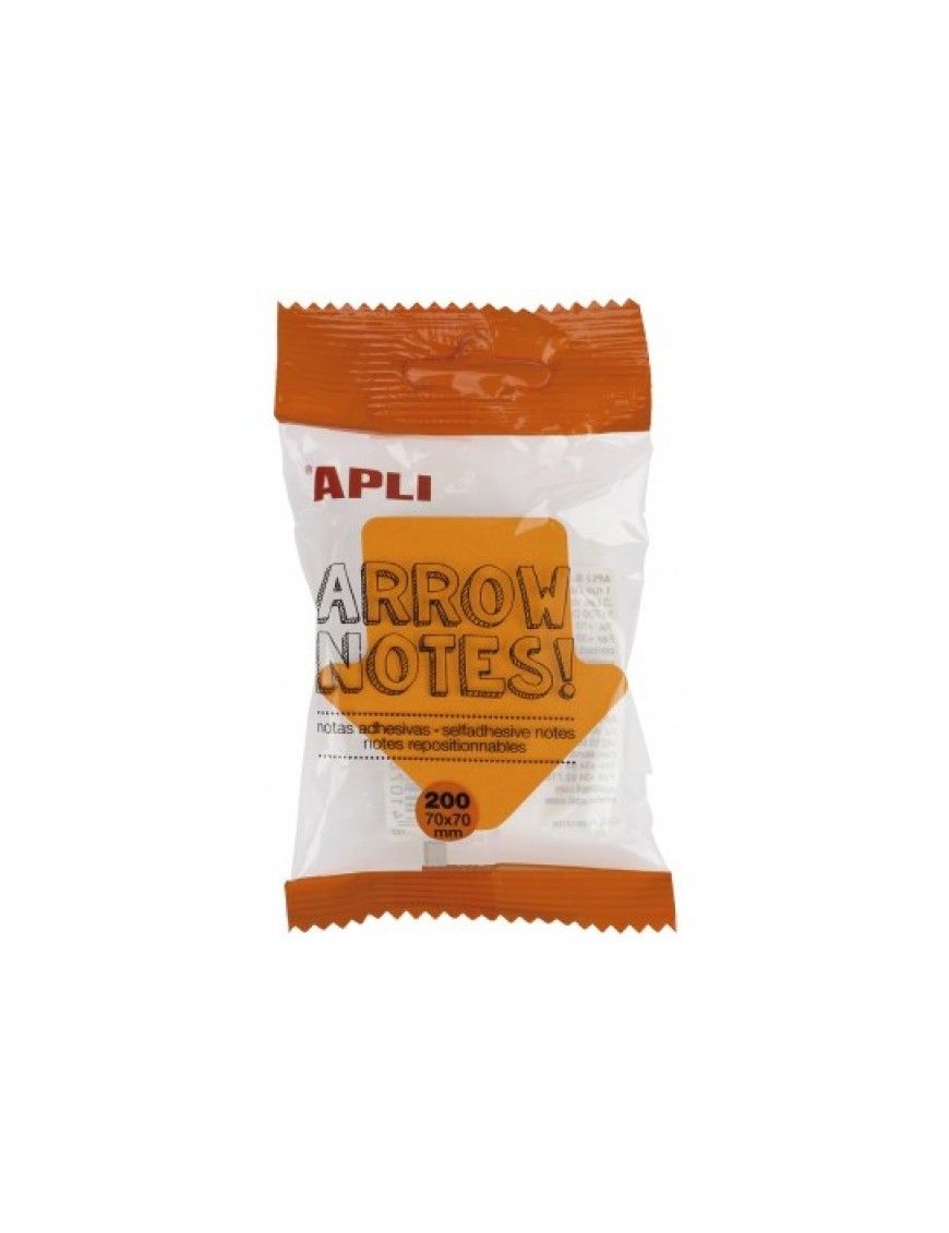 CUBO DE 200 NOTAS FLECHA BRILLANTE APLI 16276