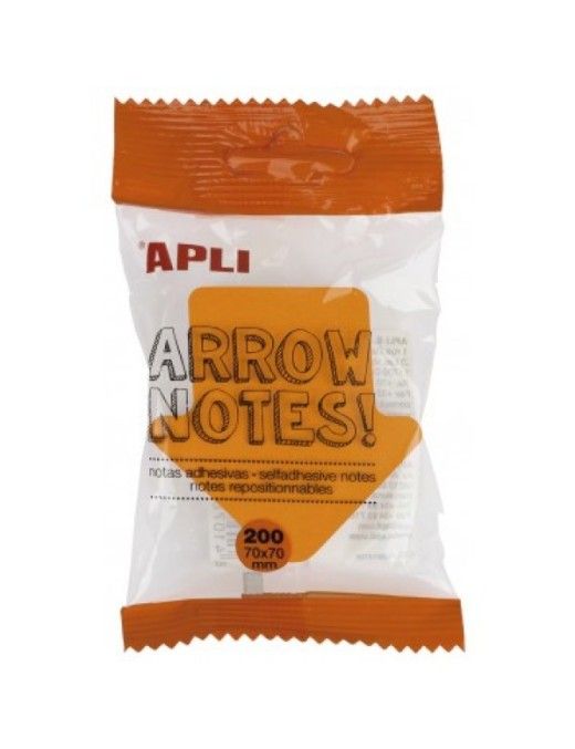 CUBO DE 200 NOTAS FLECHA BRILLANTE APLI 16276