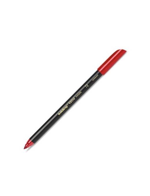 ROTULADOR EDDING 1200 ROJO METALIZADO Nº 72