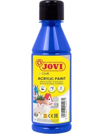 PINTURA ACRILICA MULTIUSO JOVIDECOR 250 ML CIAN