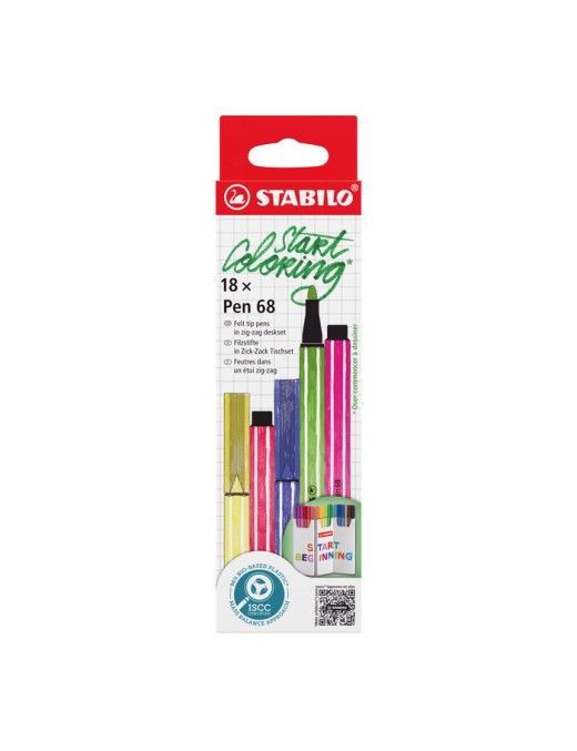 ROTULADOR STABILO PEN 68