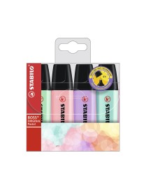 ROTULADOR STABILO PASTEL 4 ROTULADORES STABILO