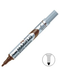 ROTULADOR PENTEL PIZARRA MAXIFLO MARRON MWL5S