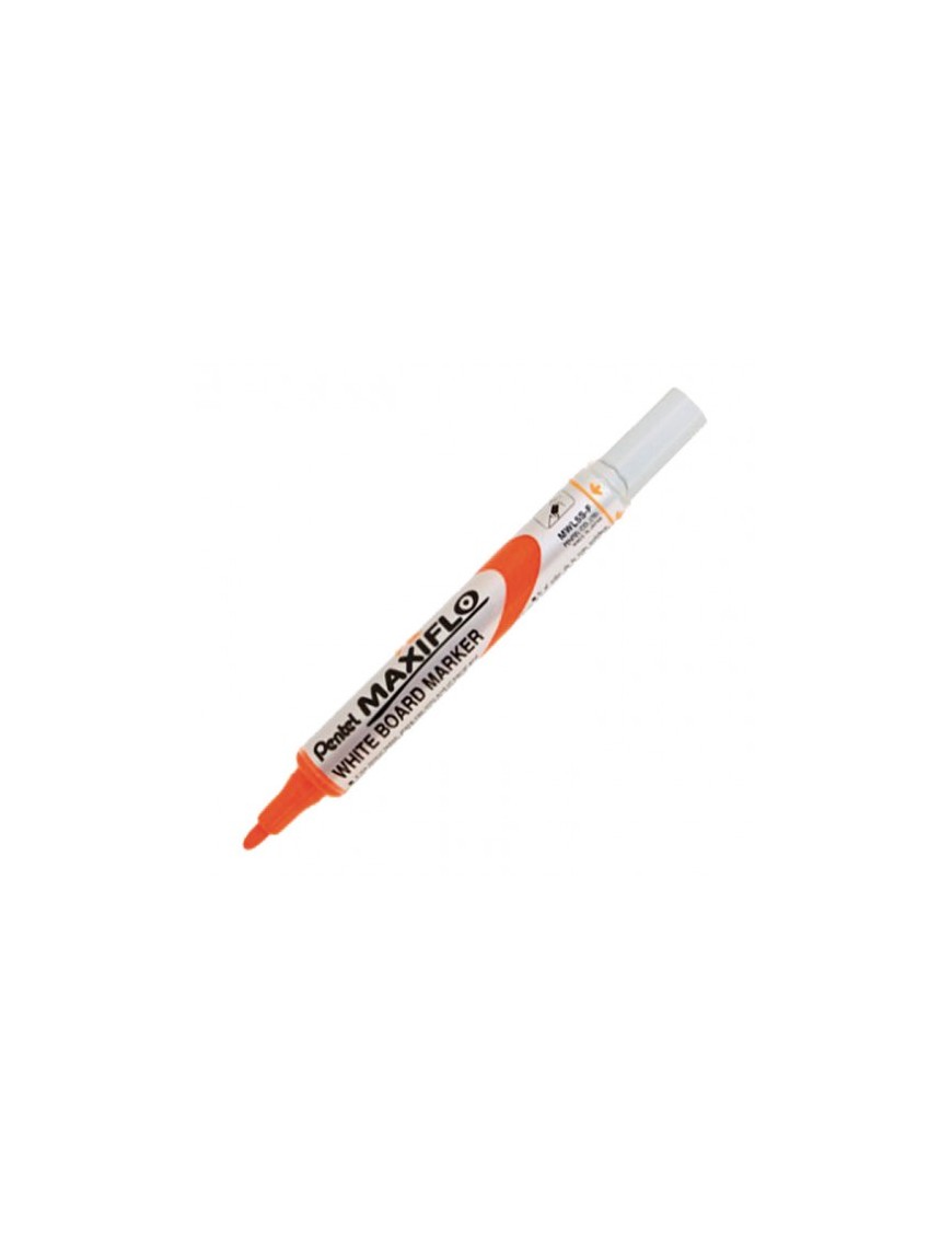 ROTULADOR PENTEL PIZARRA MAXIFLO NARANJA MWL5S