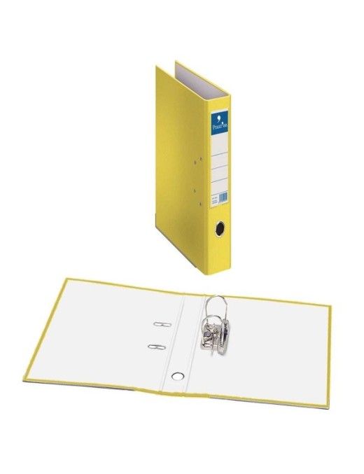 ARCHIVADOR PRAXTON A4 LOMO 45 ESTRECHO AMARILLO