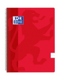 BLOCS OXFORD FOLIO 80 90 P.P HORIZONTAL ROJO