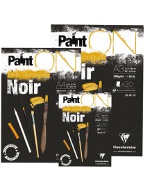 BLOCS PAINTON NEGRO A5 20H 250G EXACLAIR