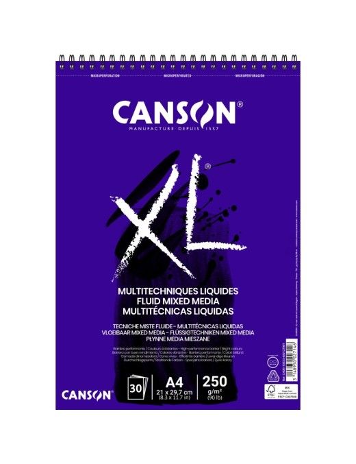 BLOC DIBUJO CANSON XL MIX MEDIA A5