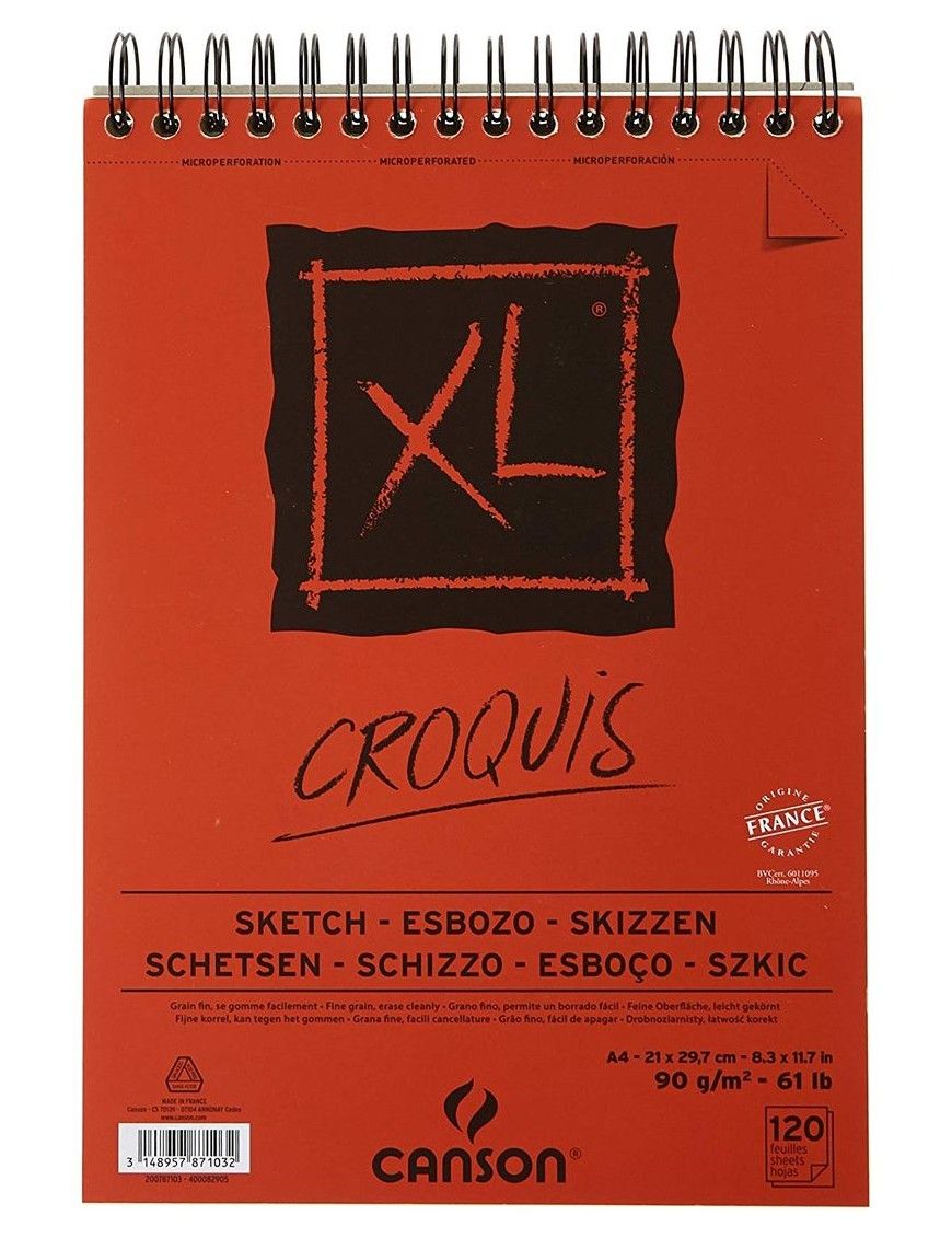 AL CANXL SKETCH CROQ 120H A4 90G