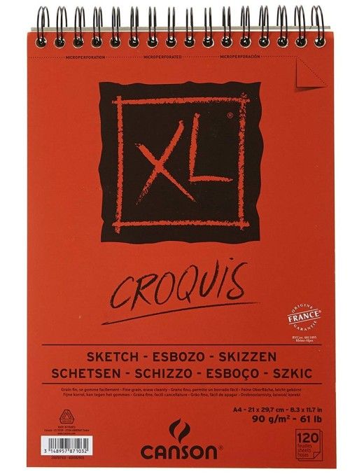 AL CANXL SKETCH CROQ 120H A4 90G