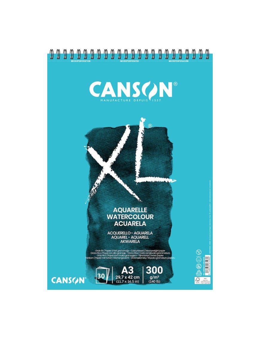 AL CANXL AQUARELLE 30H A3 300G