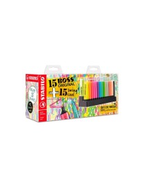 PACK STABILO 15 BOSS+15 SWING