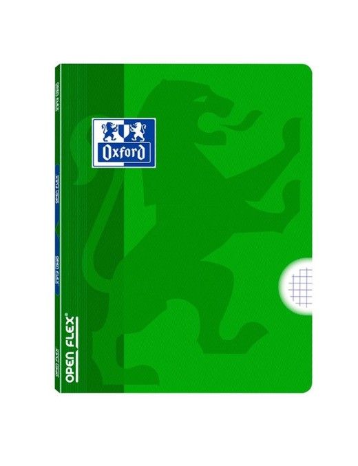 LIBRETA GRAPADA OPENFLEX A4 OXFORD VERDE 4X4
