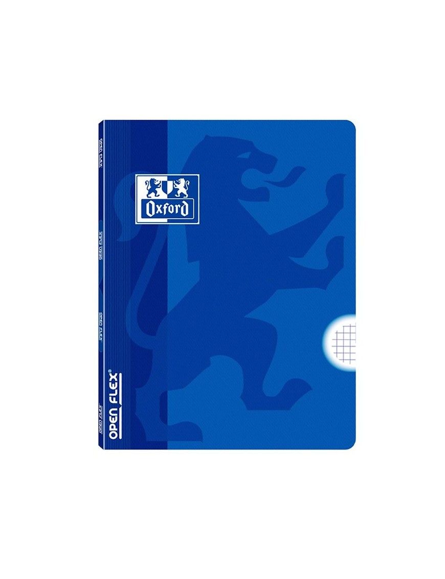 LIBRETA GRAPADA OPENFLEX A4 OXFORD AZUL 4X4