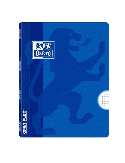 LIBRETA GRAPADA OPENFLEX A4 OXFORD AZUL 4X4