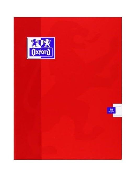 LIBRETA GRAPADA OPENFLEX A4 OXFORD ROJO 5X5