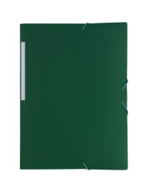 CARPETA SOLAPAS Fº POLIGRAF VERDE