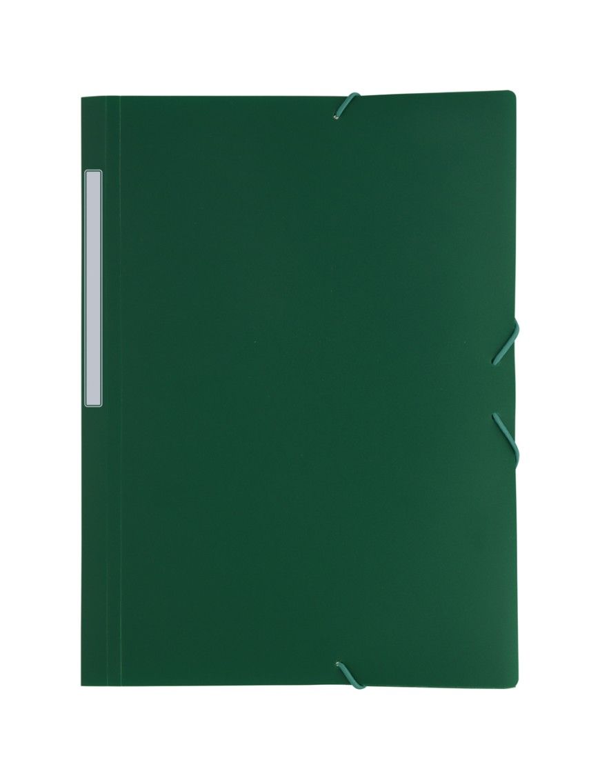CARPETA SOLAPAS Fº POLIGRAF VERDE