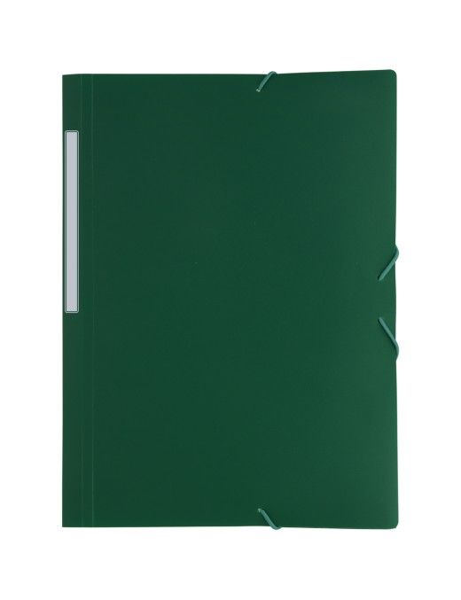 CARPETA SOLAPAS Fº POLIGRAF VERDE