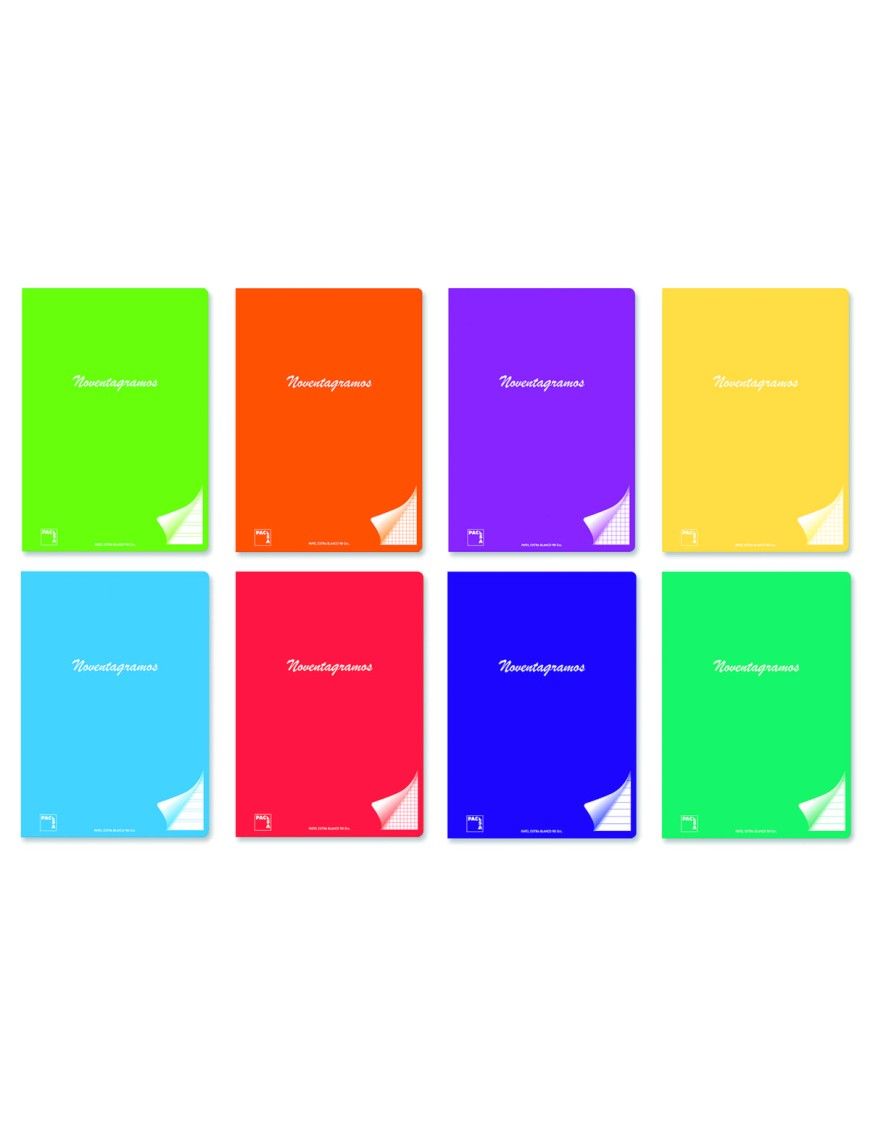 LIBRETA PRAXTON A4 90 GRAMOS PAUTA LISO PP