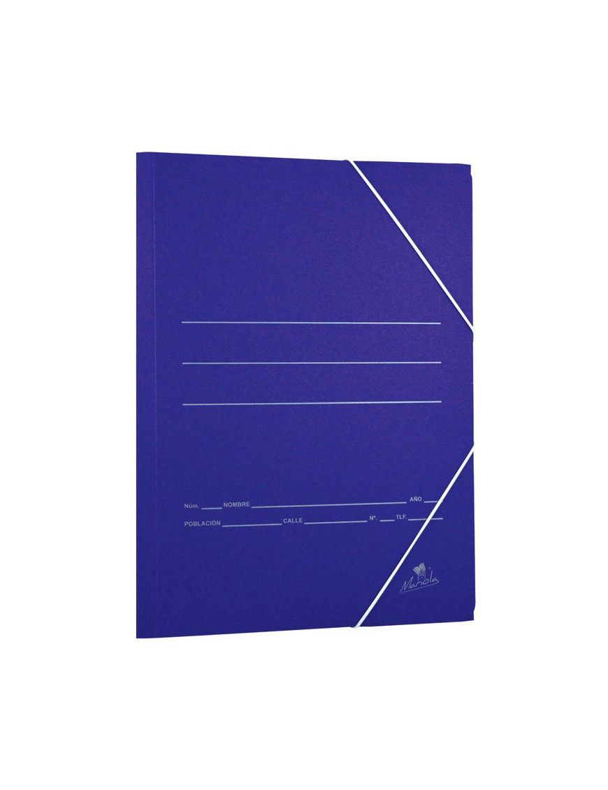 CARPETA GOMAS SOLAPAS Fº SENCILLAS