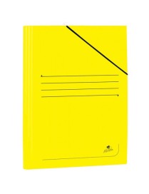CARPETA GOMAS SOLAPAS Fº AMARILLO