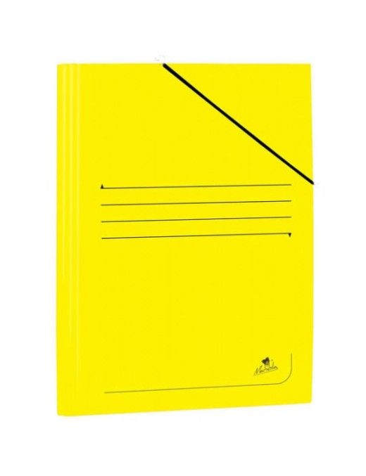 CARPETA GOMAS SOLAPAS Fº AMARILLO