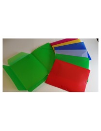 CARPETA GOMAS Y SOLAPAS PROLIPROPILENO 921