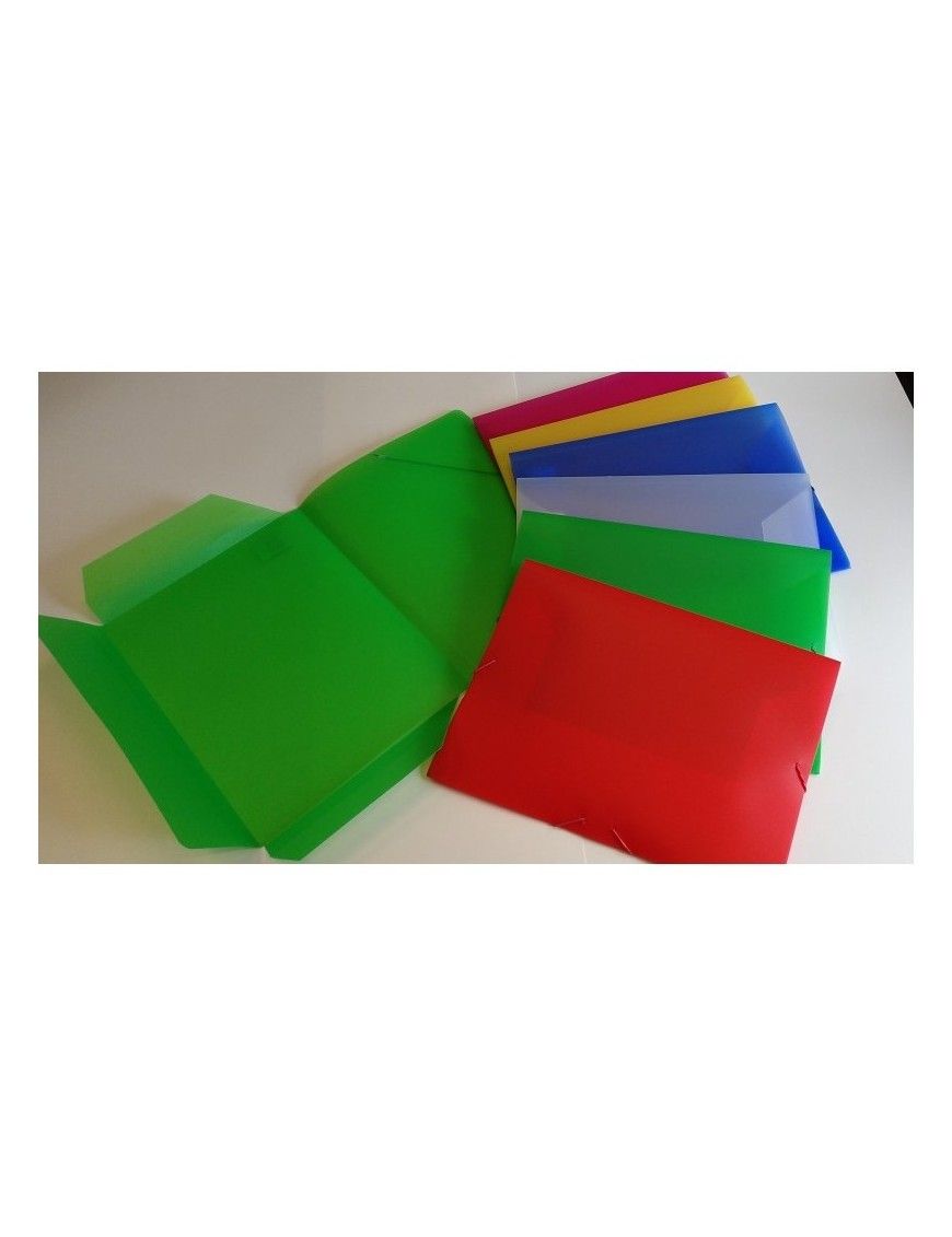 CARPETA GOMAS Y SOLAPAS PROLIPROPILENO 921