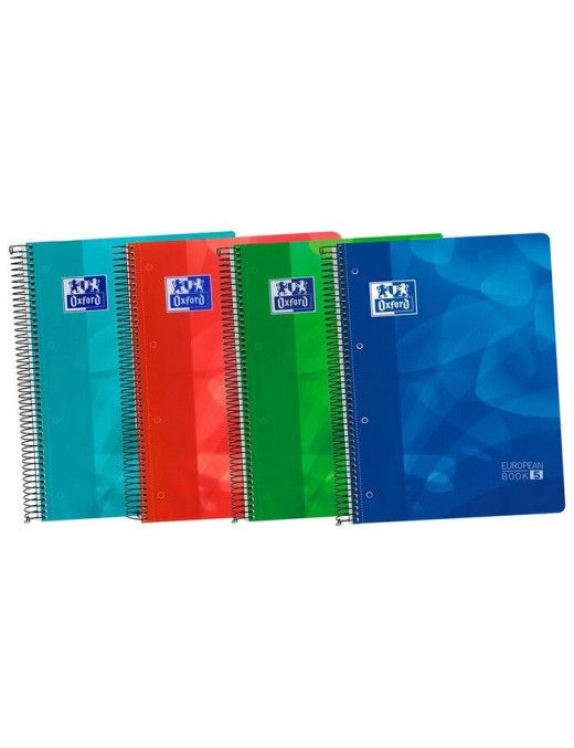 BLOC OXFORD 4º P.P 120HOJAS COLORES