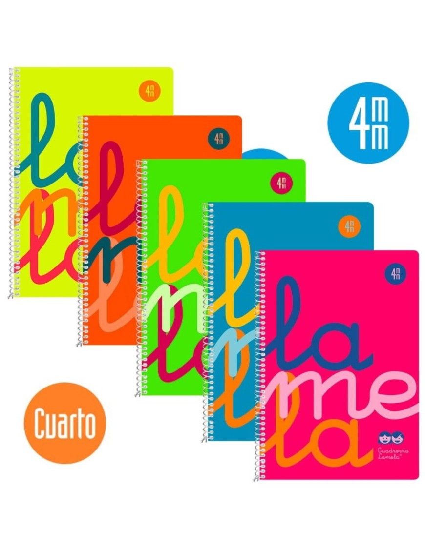 CUADERNO LAMELA Fº 4MM T7PP 7FTP003S